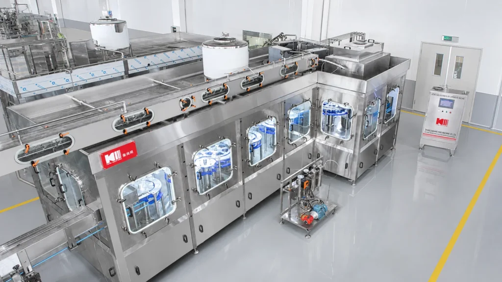 Триблок King Machine для автоматизации цеха молочной продукции