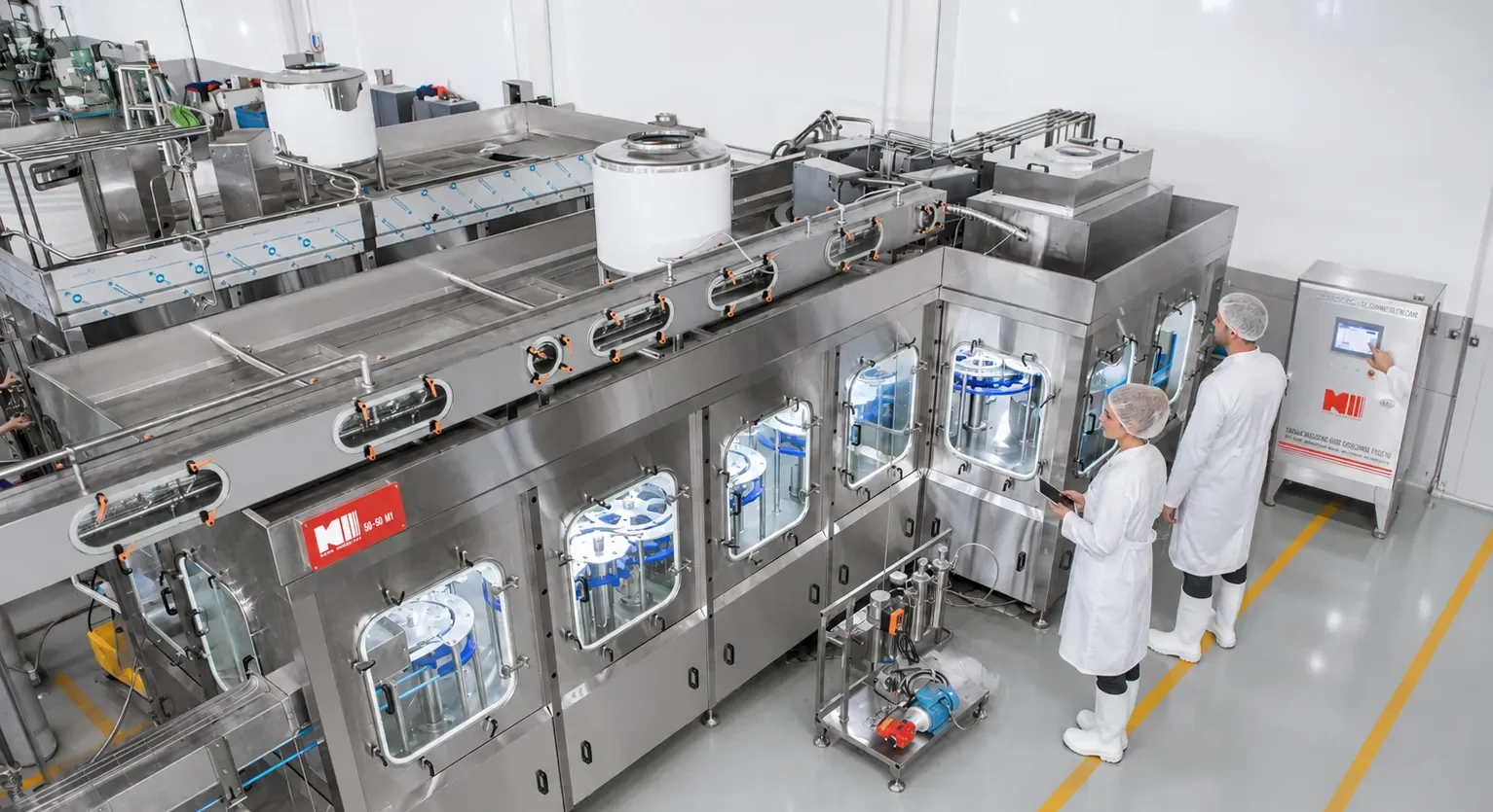 Подбор и монтаж триблоков с системой Ultra Clean для молочного производства